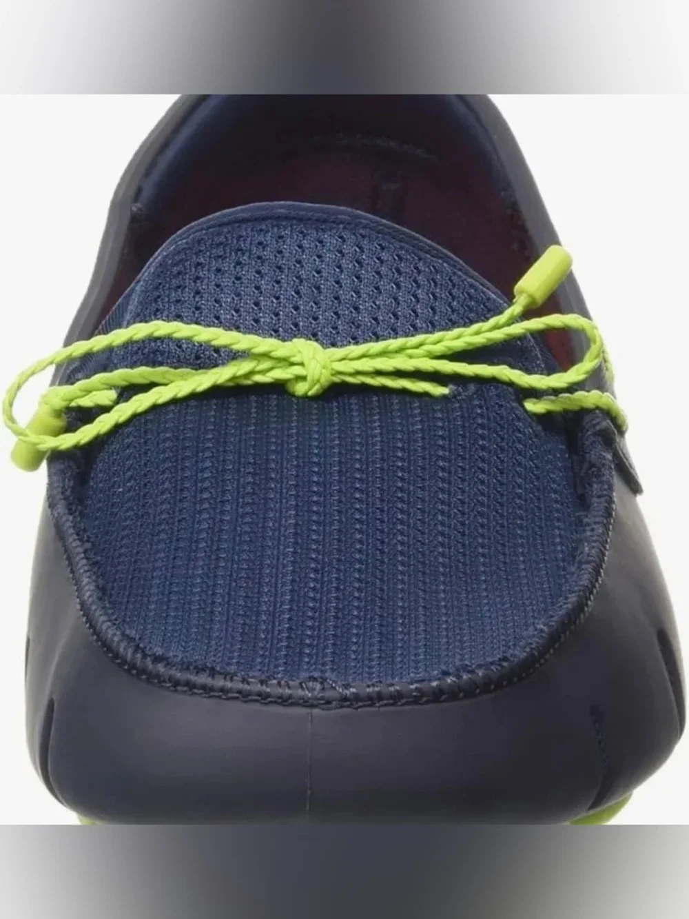 Swims Men’s Braided Lace Loafer Size 14 In Navy/Green